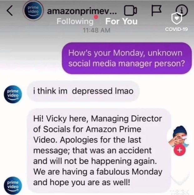 Amazon Prime视频聊天机器人